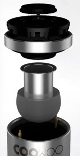 Автомобільний зарядний пристрій з Bluetooth гарнітурою Xiaomi COOWOO Car