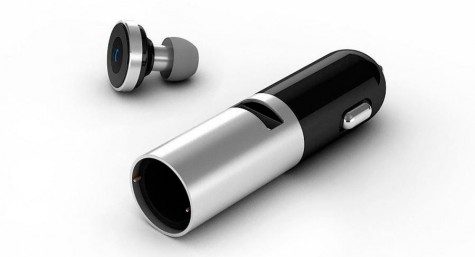 Автомобільний зарядний пристрій з Bluetooth гарнітурою Xiaomi COOWOO Car