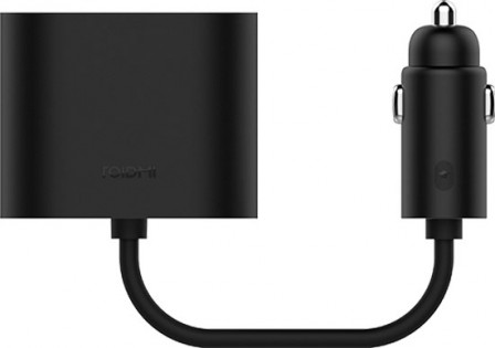 Адаптер Xiaomi RoidMi 1 to 2 Charger Car Adapter White (DYQ01RM)
