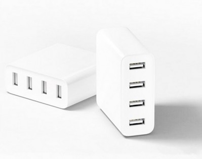 Зарядний пристрій Xiaomi Mi USB Multiple hub 4 USB White