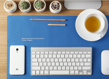 Коврик Xiaomi mouse pad XL Blue 1141800029