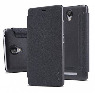Кожаный чехол Nillkin Sparkle Series для Xiaomi Redmi Note 2 Black SP-LC HM