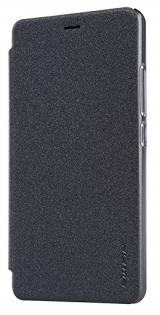 Шкіряний чохол книжка Xiaomi Nillkin SP-LC HM до смартфонів Redmi Note 2 Black