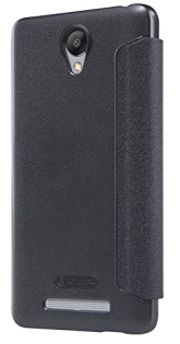 Шкіряний чохол книжка Xiaomi Nillkin SP-LC HM до смартфонів Redmi Note 2 Black