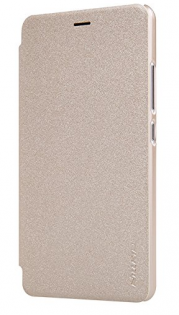 Кожаный чехол Nillkin Sparkle Series для Xiaomi Redmi Note 2 Gold SP-LC HM