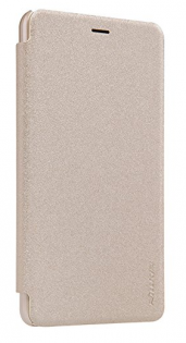 Кожаный чехол Nillkin Sparkle Series для Xiaomi Redmi Note 2 Gold SP-LC HM
