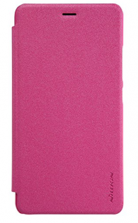 Шкіряний чохол книжка Xiaomi Nillkin SP-LC HM до смартфонів Redmi Note 2 Red