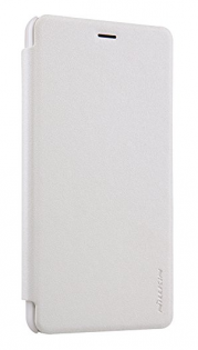 Шкіряний чохол книжка Xiaomi Nillkin SP-LC HM до смартфонів Redmi Note 2 White