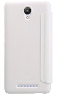 Кожаный чехол Nillkin Sparkle Series для Xiaomi Redmi Note 2 White SP-LC HM