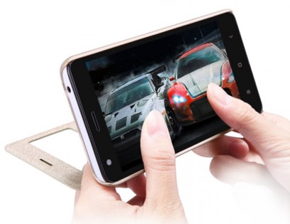 Шкіряний чохол книжка Xiaomi Nillkin Sparkle SP-LC XM до смартфонів Redmi 2 Gold
