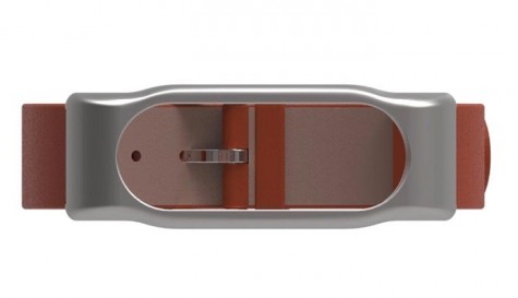 Кожаный ремешок MJobs для Xiaomi Mi Band 2 Brown