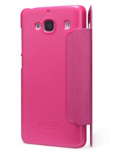 Шкіряний чохол книжка Xiaomi Nillkin Sparkle SP-LC XM до смартфонів Redmi 2 Red