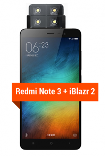Комплект Смартфон Xiaomi Redmi Note 3 Gray 3/32 Gb + Спалах iblazr 2 LED Flash