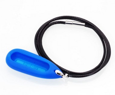 Силіконовий кулон для Xiaomi Mi Band Blue + намисто paraffin