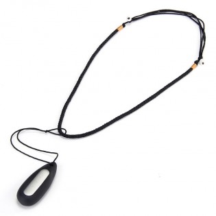 Кулон силиконовый для Xiaomi Mi Band Black