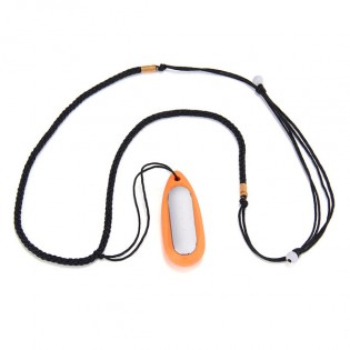 Кулон силиконовый для Xiaomi Mi Band Orange