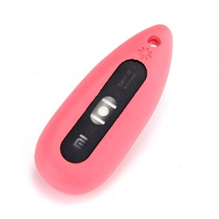 Кулон силиконовый для Xiaomi Mi Band Rose-red