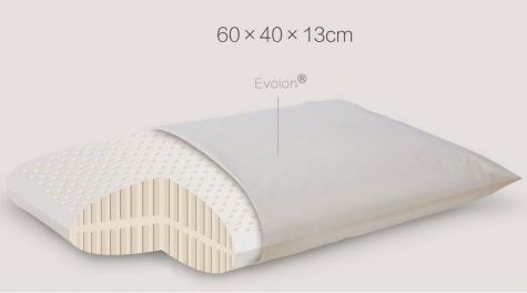 Латексная подушка Xiaomi 8H Z1 pillow 600x400x130 мм