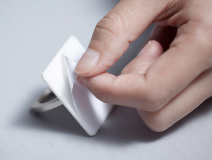Тримач Ring type slip phone holder White 1153300035