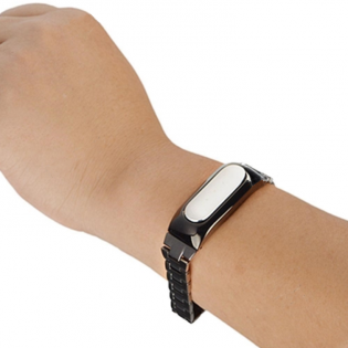 Металлический ремешок для Xiaomi Mi Band «Mi Fit» Black
