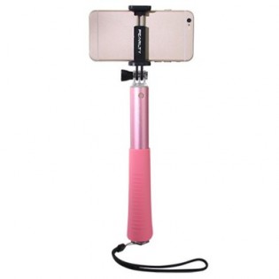 iPEARL Selfie Stick для смартфонiв Xiaomi Pink