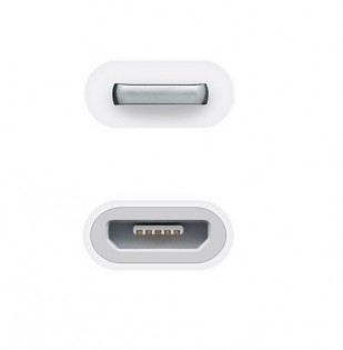 Переходник Xiaomi Micro Usb Lightning White