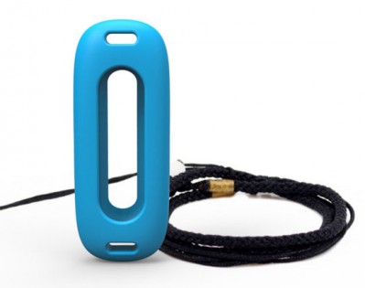 Подвеска силиконовая для Xiaomi Mi Band Blue