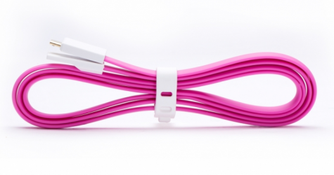 Кабель Xiaomi KingMi Colorful Portable USB - Micro USB 60CM Pink (KSCDX09QM)
