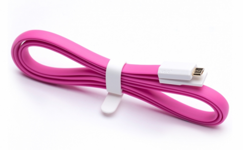 Кабель Xiaomi KingMi Colorful Portable USB - Micro USB 60CM Pink (KSCDX09QM)