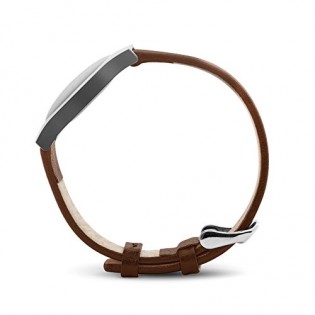 Ремешок для браслета Xiaomi Mi Band Leather Red/Silver Лицензия