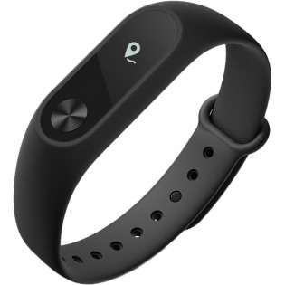 Ремінець для браслета Xiaomi Mi Band 2 Black + display protector