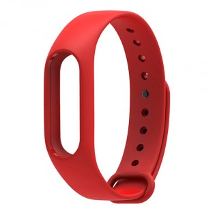 Ремешок для браслета Xiaomi Mi Band 2 Red + display protector