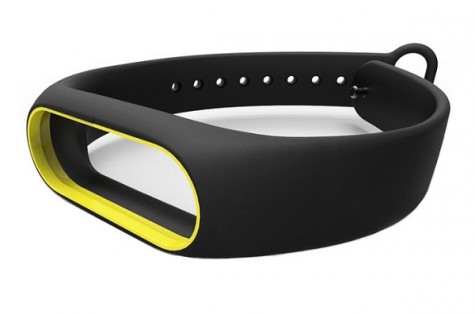 Ремінець до браслета Xiaomi Mi Band 2 Black/Yellow