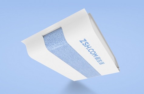 Рушник для обличчя Xiaomi ZSH 340х760 мм Blue