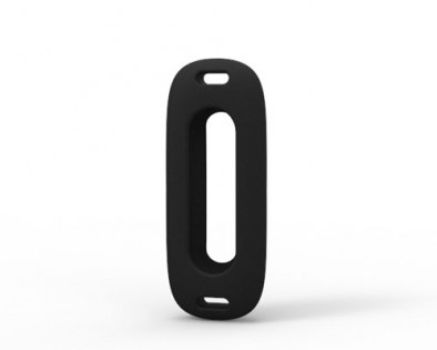 Подвеска силиконовая для Xiaomi Mi Band Black