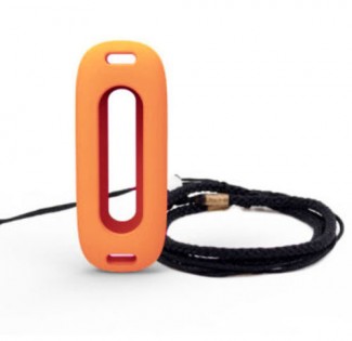 Підвіска силіконова для Xiaomi Mi Band Orange