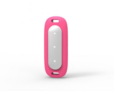 Подвеска силиконовая для Xiaomi Mi Band Rose-red