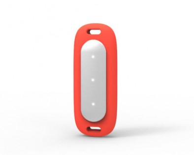 Подвеска силиконовая для Xiaomi Mi Band Red