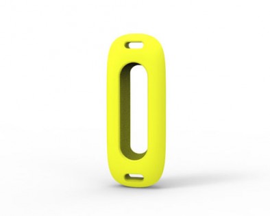 Підвіска силіконова для Xiaomi Mi Band Yellow