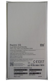 Смартфон Xiaomi Redmi 3S Pro 3/32 Gb Dark Gray EU/CE (6954176885708)