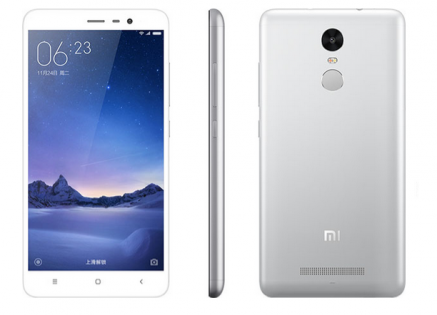 Смартфон Xiaomi Redmi Note 3 Pro Silver 3/32 Gb Украинская версия