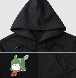 Толстовка Xiaomi Mi hooded sweater hedging Black XL