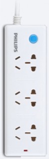 Удлинитель Xiaomi Philips socket set "3 розетки без USB" White 6923410711653