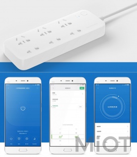 Подовжувач Mi Home (Mijia) Smart Power Strip (6 розеток) with WiFi White ZNCXB01ZM