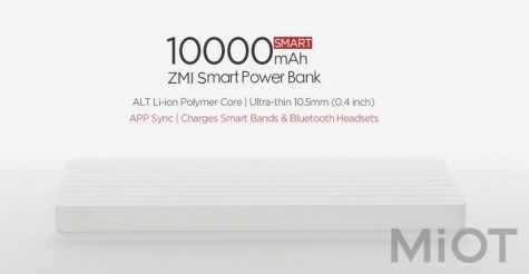 Універсальна батарея Xiaomi ZMi Smart powerbank 10000 mAh White