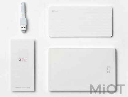 Універсальна батарея Xiaomi ZMi Smart powerbank 10000 mAh White