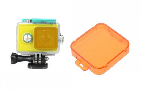 Фильтр для подводной съемки UV Filter для экшн-камер Xiaomi Yi  Orange SY-088