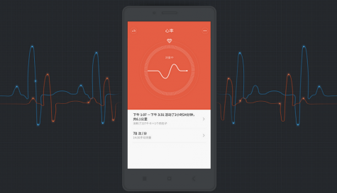 Фитнес браслет Xiaomi Mi Band Pulse «1S» Orange