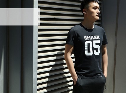 Футболка Xiaomi Mi T-shirt SMASH 05 Black XL
