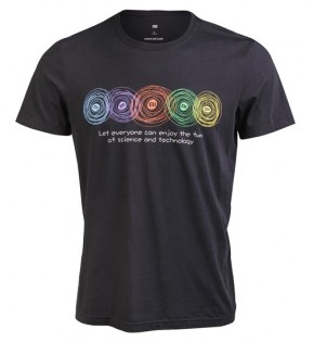 Футболка Xiaomi Mi T-shirt multicolored ring Black XL 1161000034